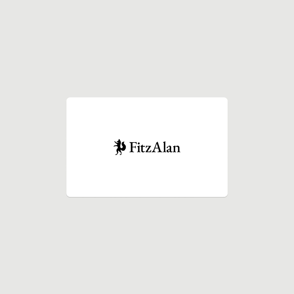 FitzAlan Gift Card