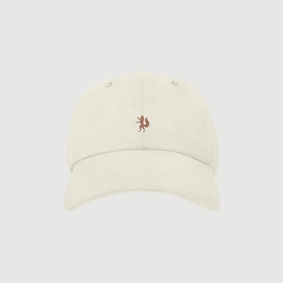 FitzAlan Chalkstream Hat in Sand with embroidered fox logo